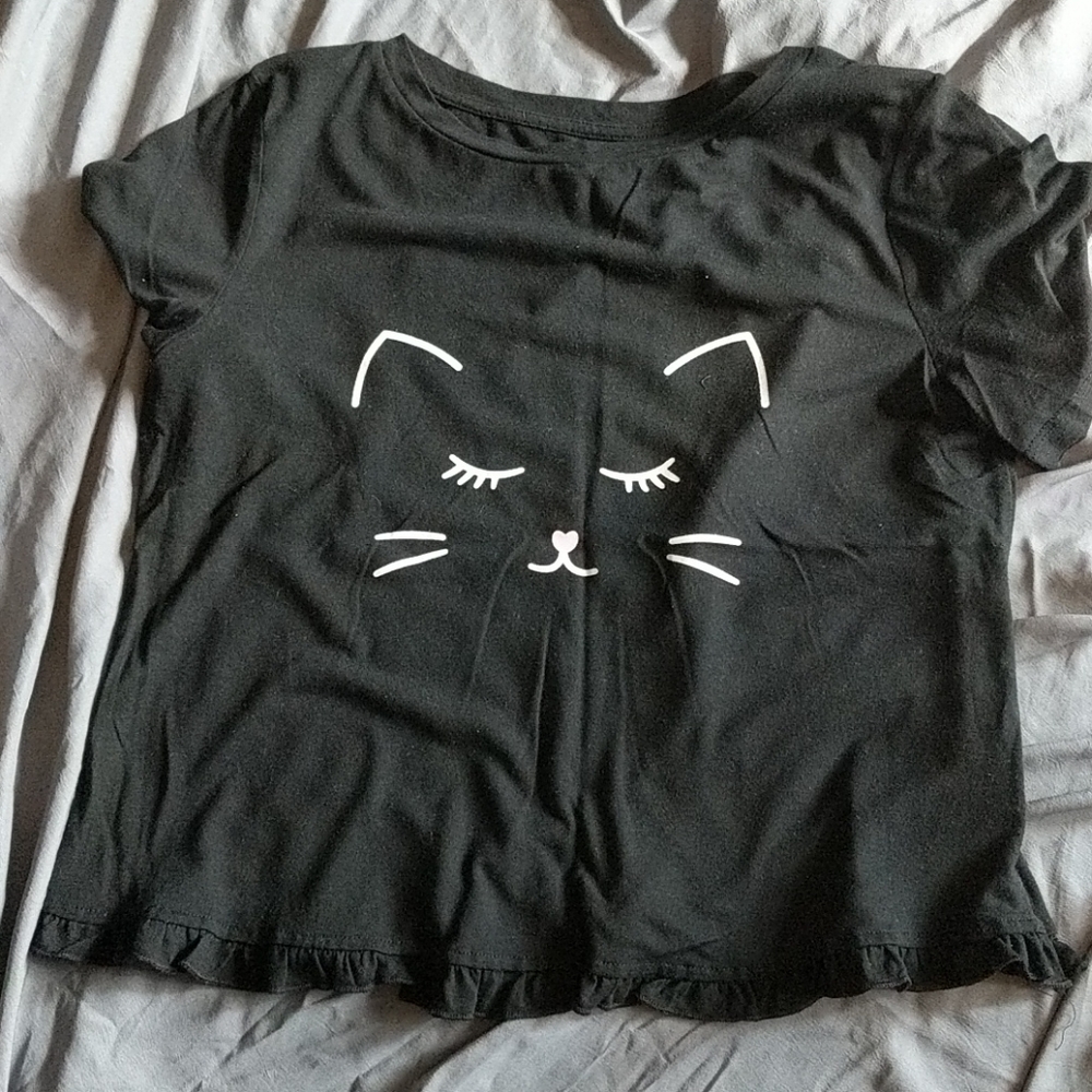 Sleep shirt kitty